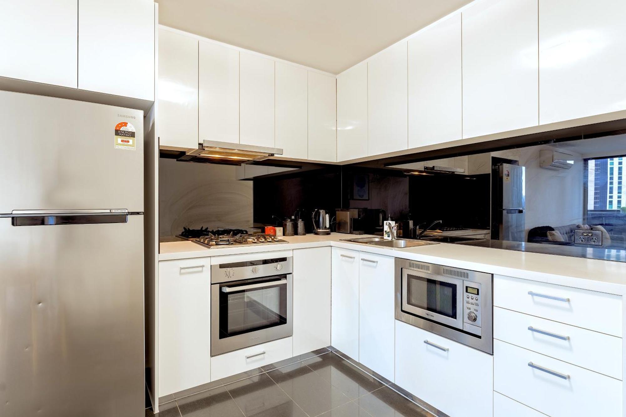 Mega Style Apartments Mainpoint Melbourne Ruang foto