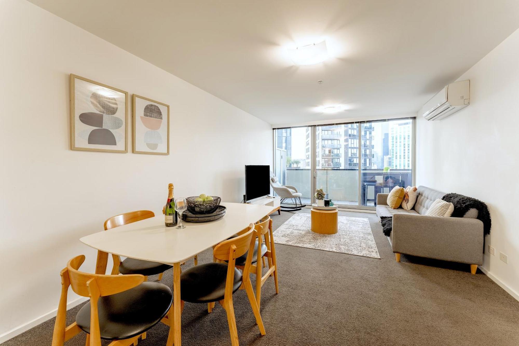 Mega Style Apartments Mainpoint Melbourne Ruang foto