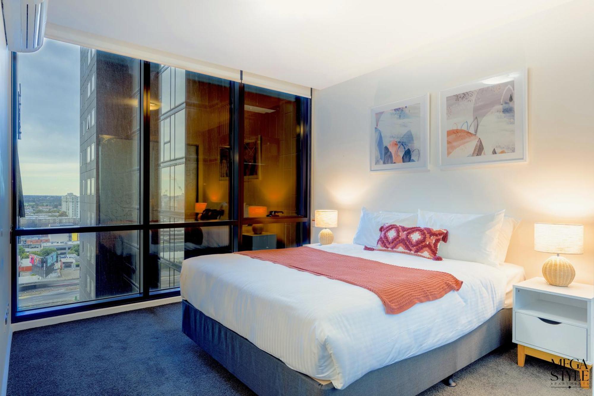 Mega Style Apartments Mainpoint Melbourne Ruang foto