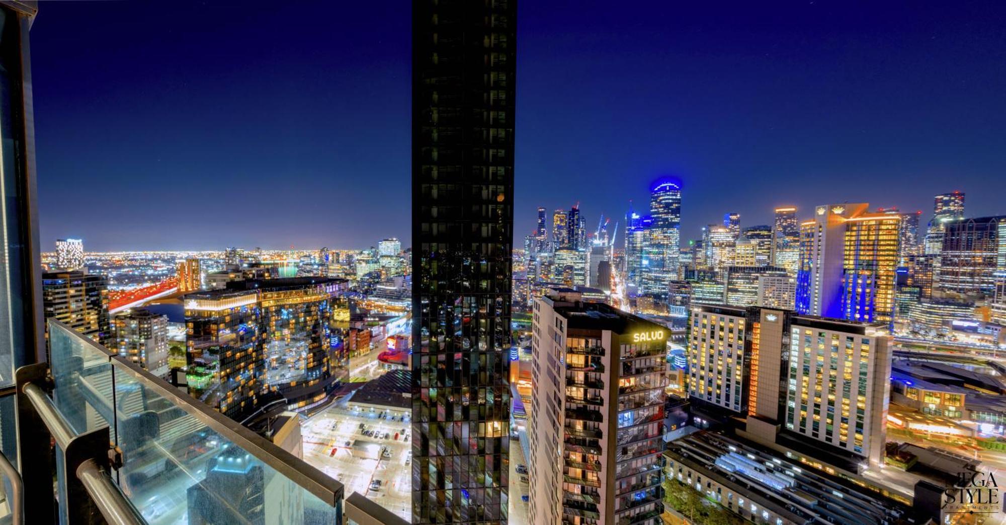 Mega Style Apartments Mainpoint Melbourne Ruang foto