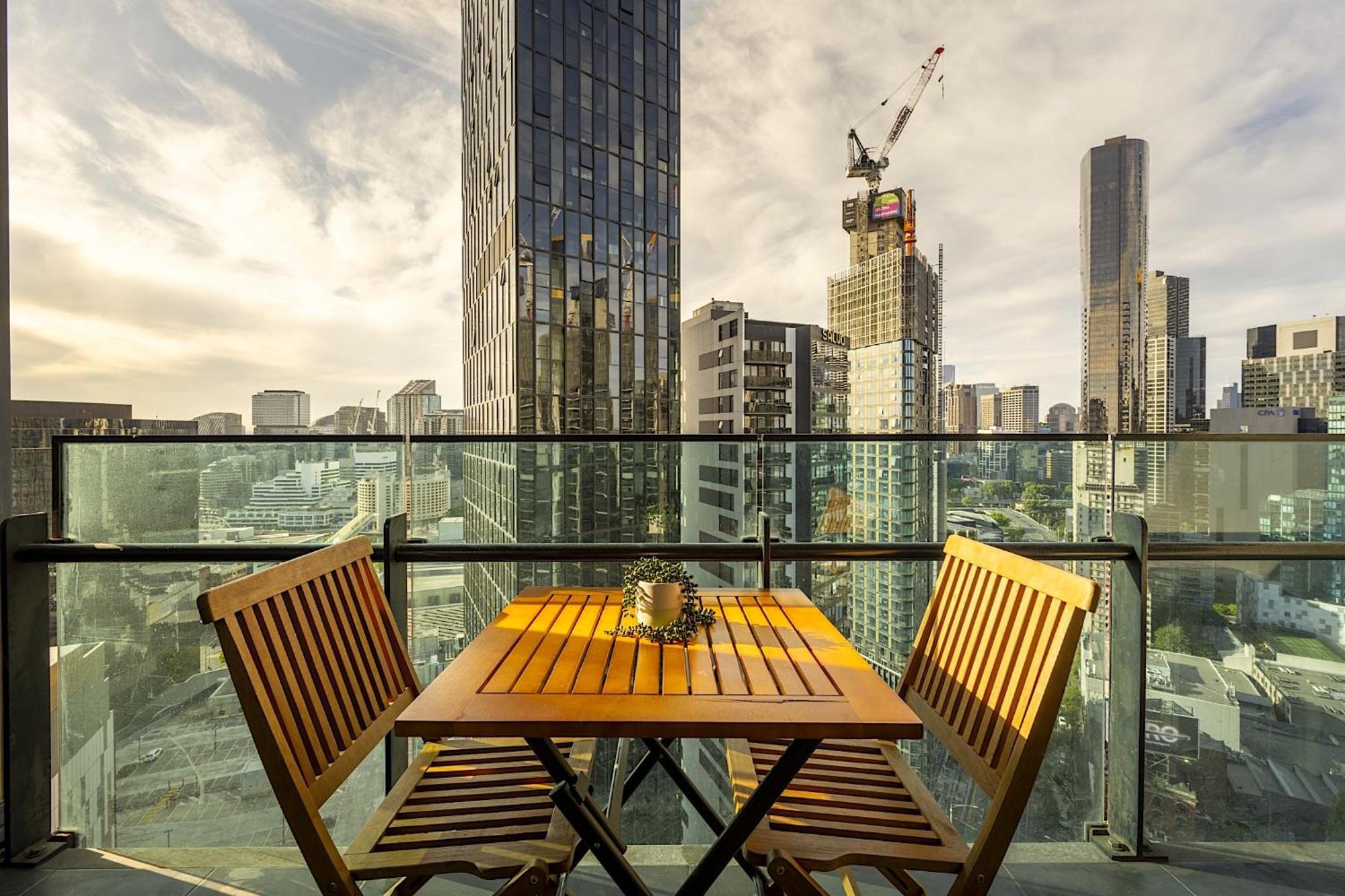 Mega Style Apartments Mainpoint Melbourne Ruang foto